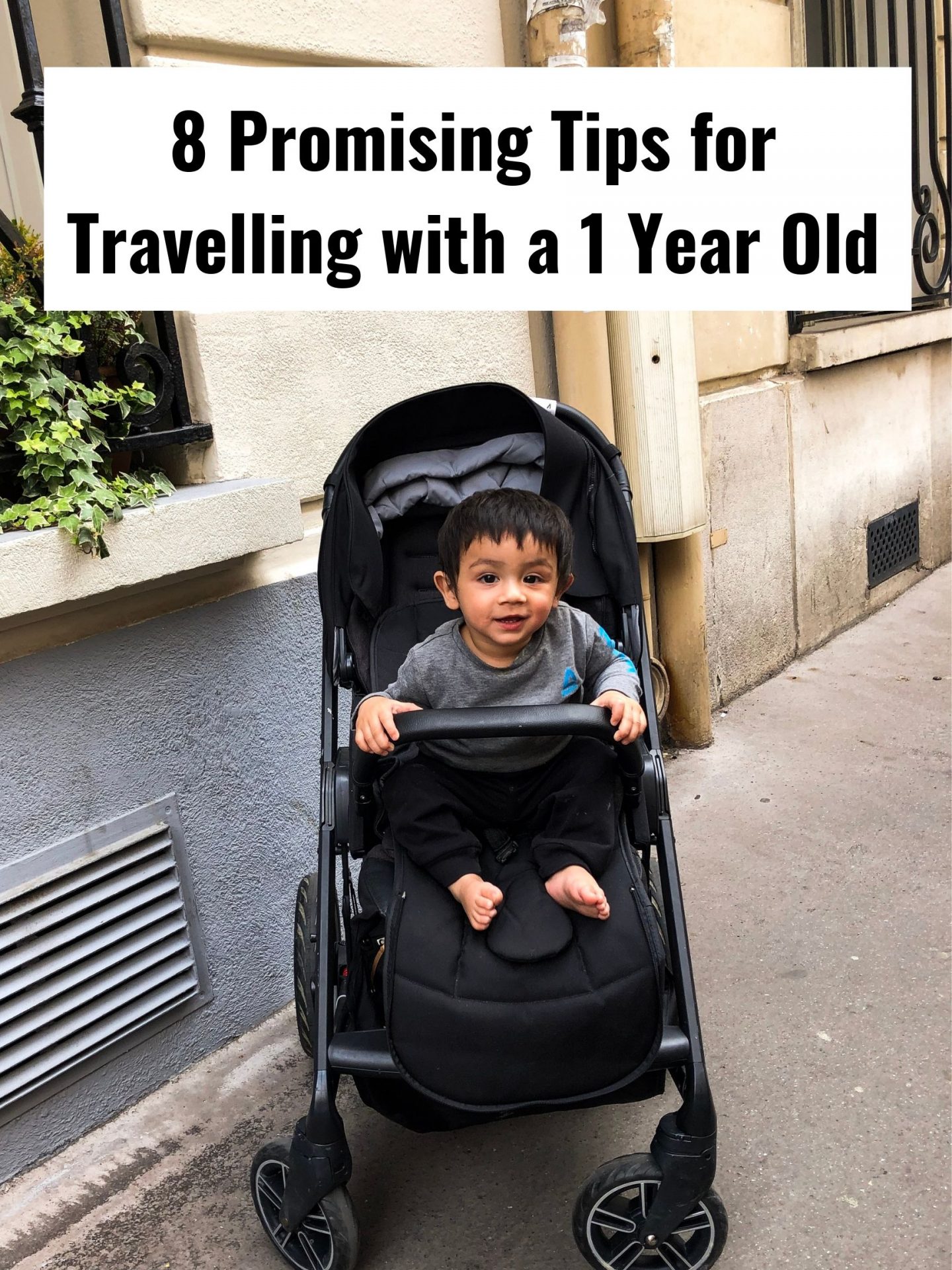 travel tips with one year old