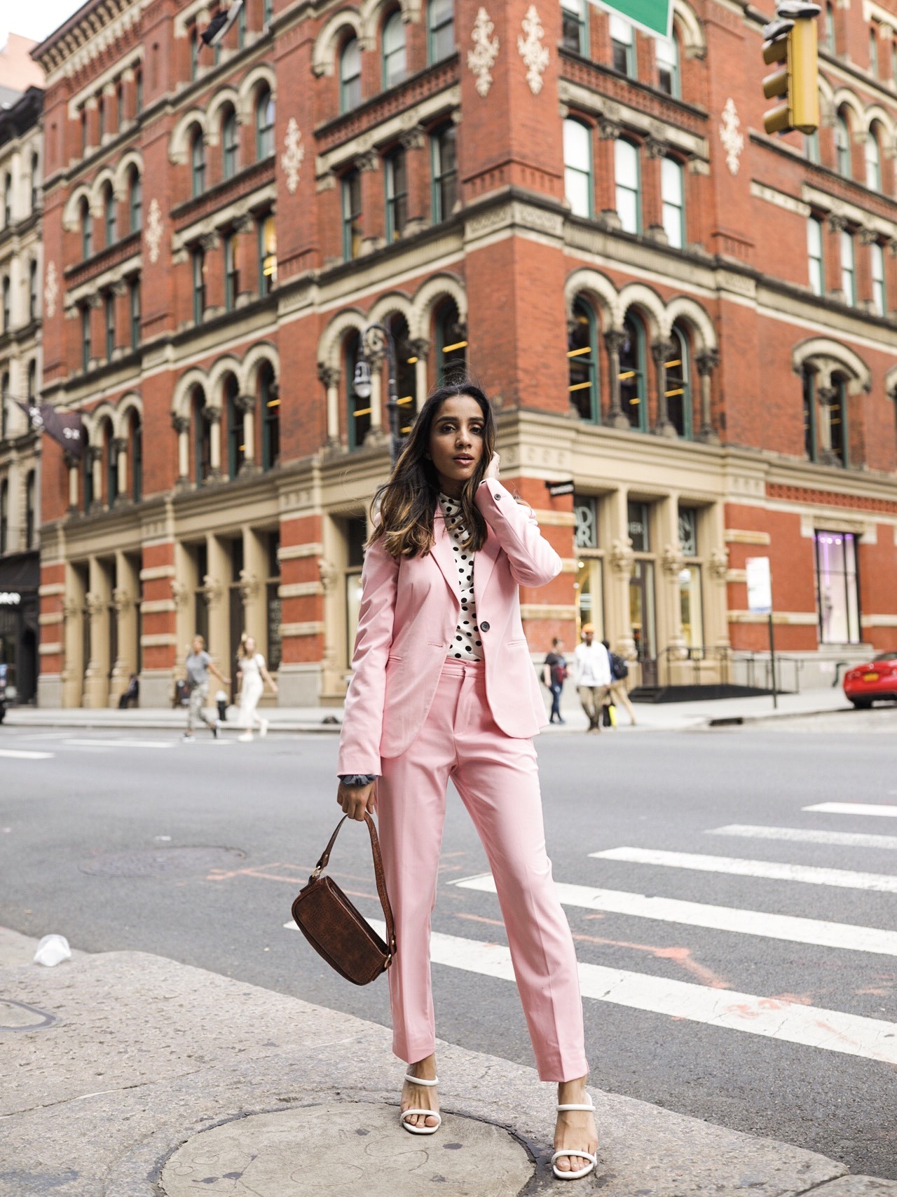 NYFW SS20 Outfits Roundup New York Fashion Week Faiza Inam SincerelyHumble Blog Zara Blazer Suit 2