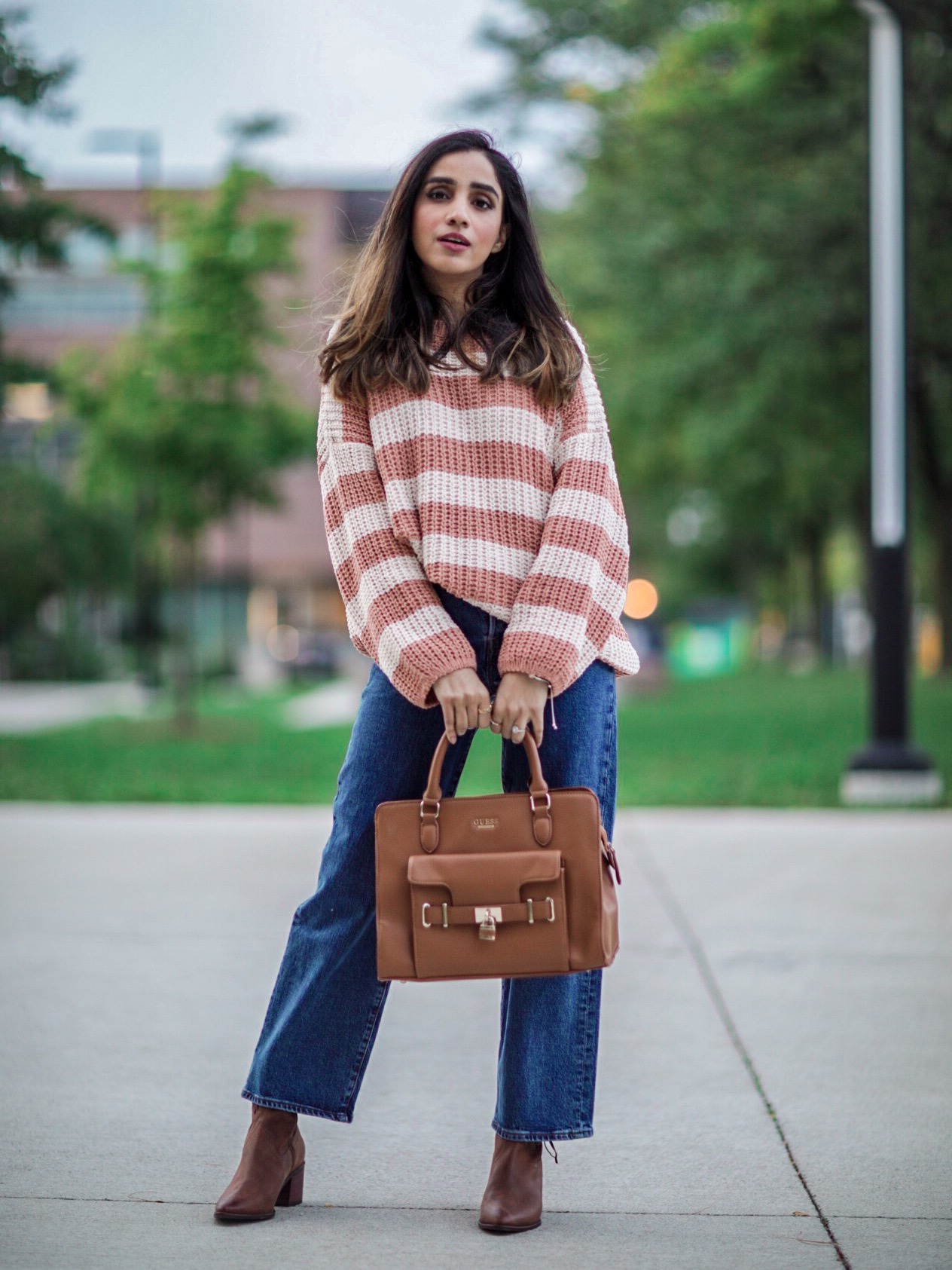 My Top 5 Fall Staples 2019 Faiza Inam SincerelyHumble Blog Ankle Boots Trend Fab Affordable Lulus Cozy Sweater 4