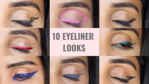 Graphic Colored Coloured Eyeliner Looks Fashion Week Inspired New York NYFW How to