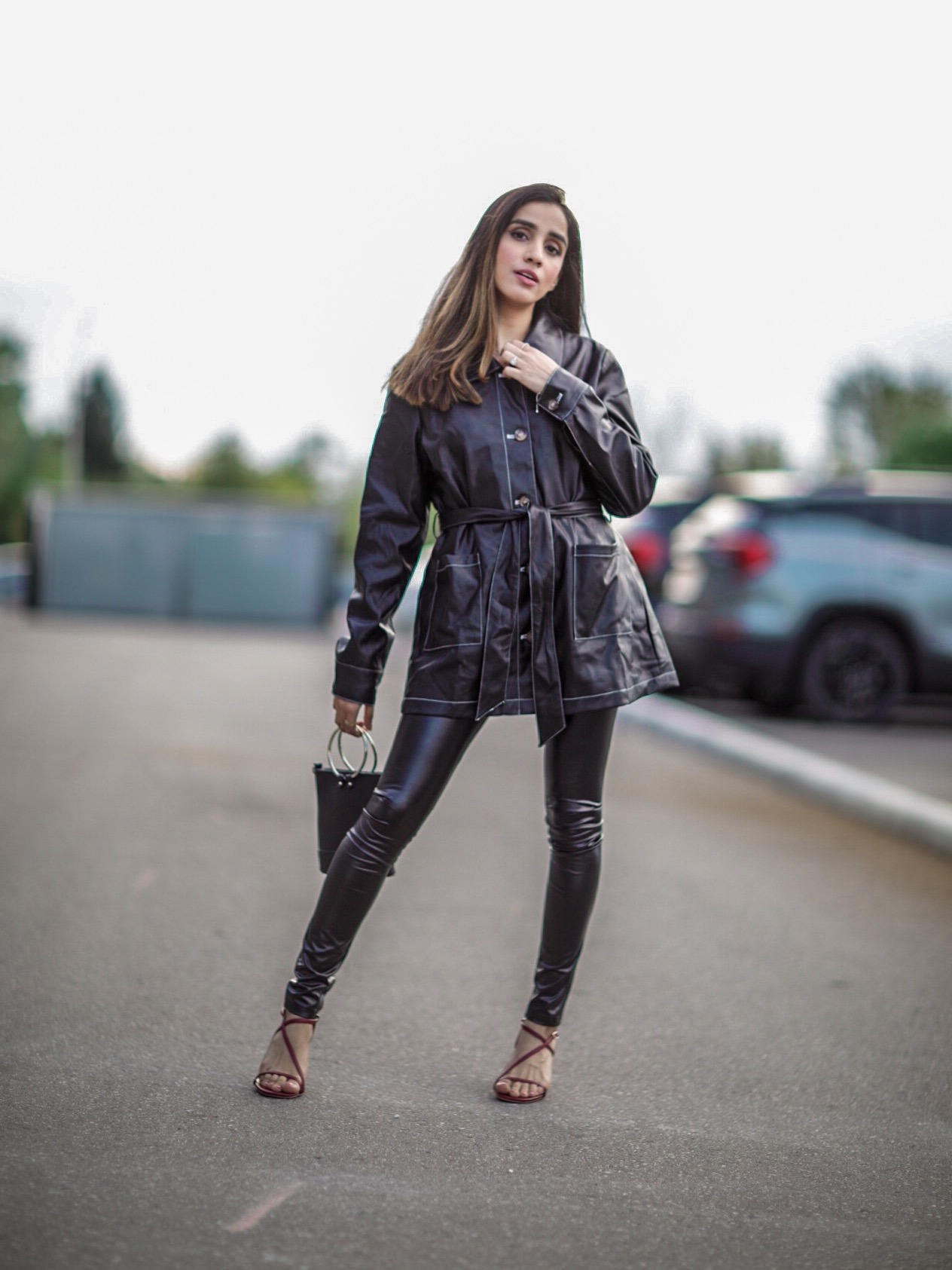 Trending Leather Pieces this Fall 2019 Top Pants Leggins Jackets Dresses trending Faiza Inam SincerelyHumble Blog 1