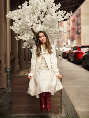 My Fashion Week Looks are Here! | NYFW Fall-Winter 2020 faiza inam fashion style my new york fashion week day 2 look 2