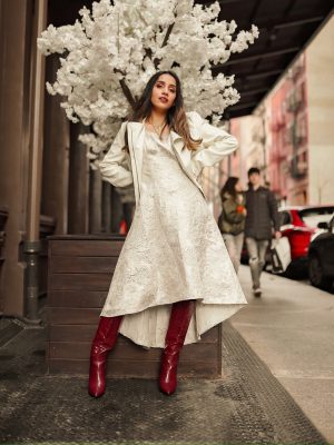My Fashion Week Looks are Here! | NYFW Fall-Winter 2020 faiza inam fashion style my new york fashion week day look 2 second