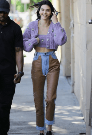 TikTok Fashion Trends We Are All Obsessing Over matching cardigan and top set kendal jenner 1