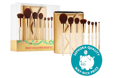 Bright and Beaming 8 Piece Brush Set Sephora collection insiders sale holiday 2020