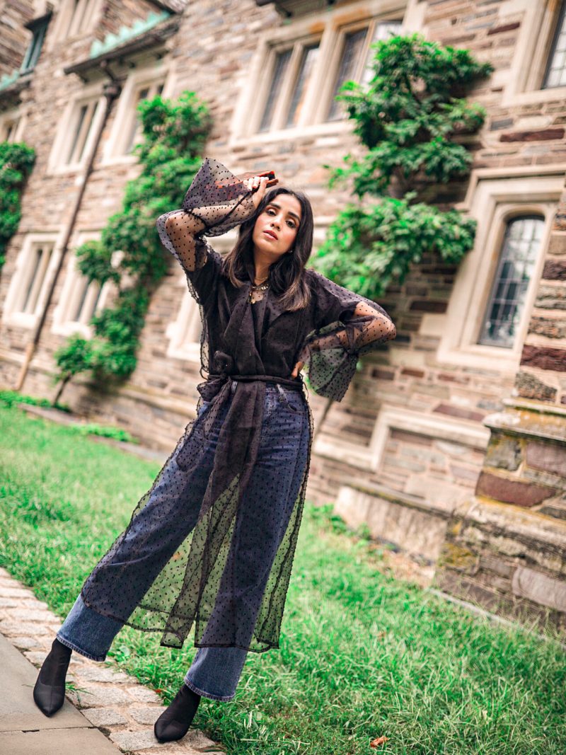 How to Style Puff Sleeves in Fall